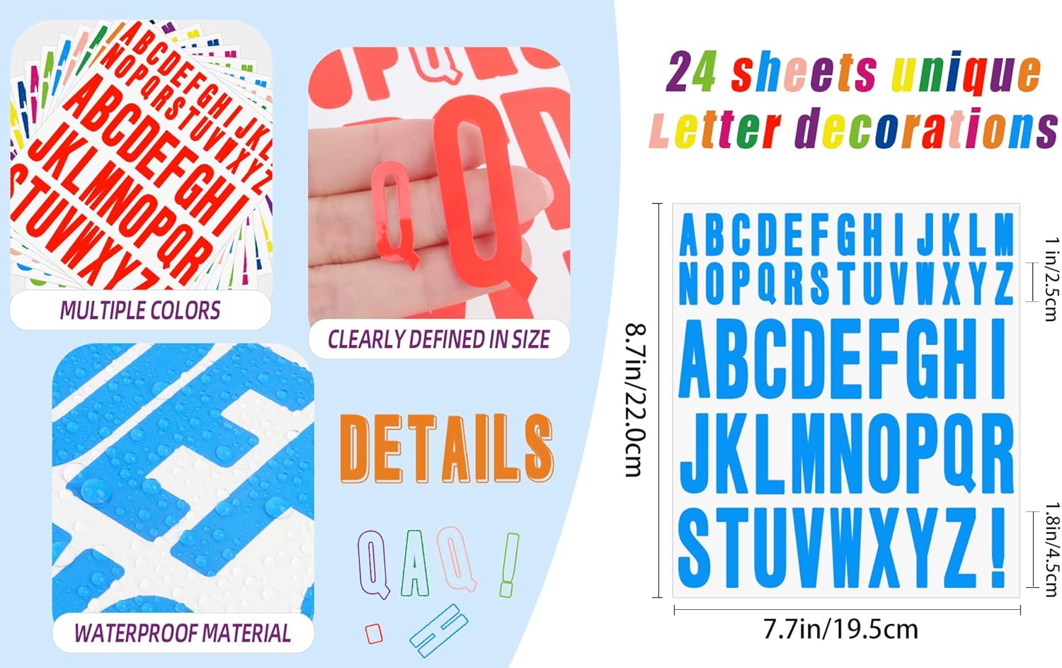 สติกเกอร์ตัวอักษรขนาด 1 นิ้ว 2 - Art And Craft Letter Z บทวิจารณ์และราคา