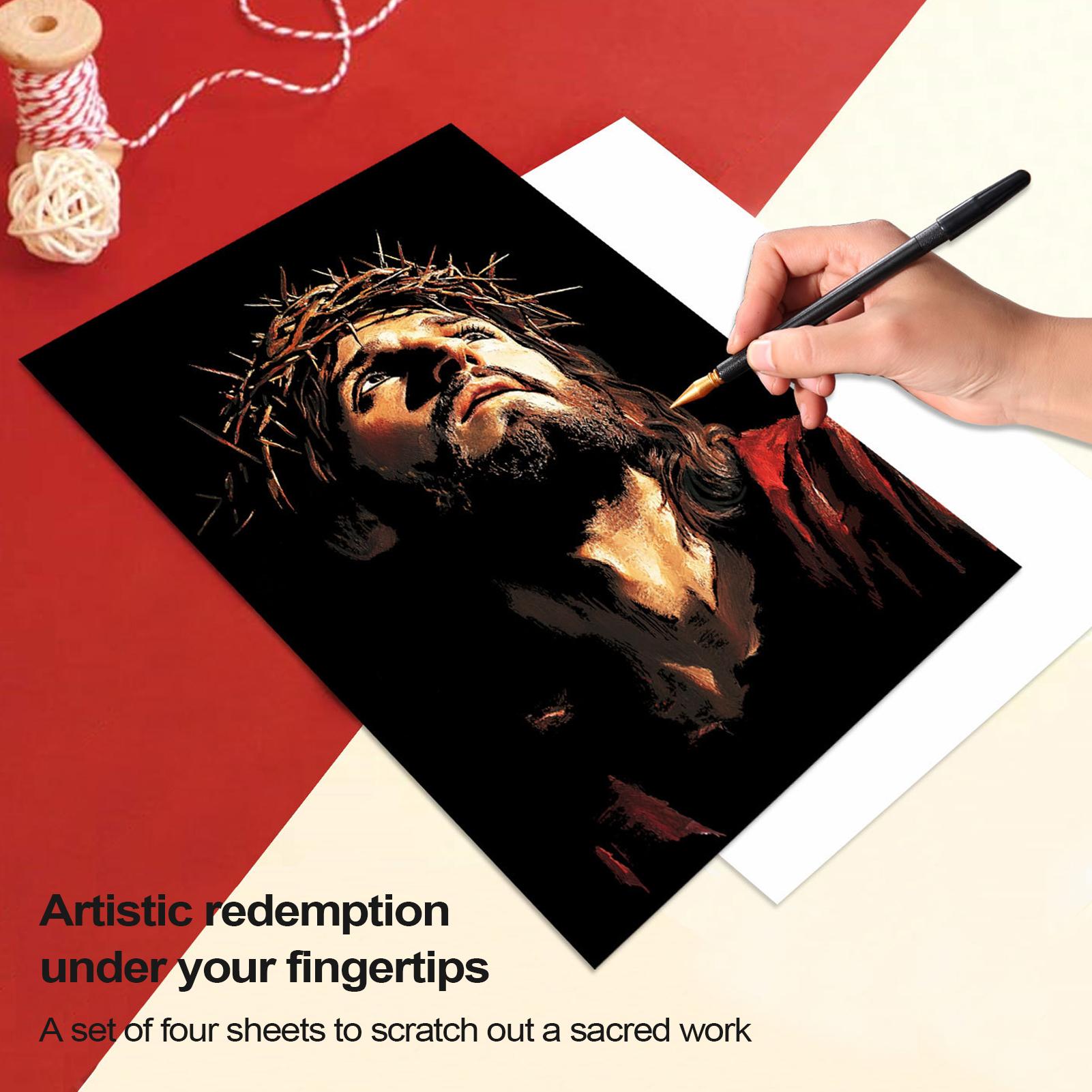 หนังสือภาพวาดพระเยซู 1 ชุดศิลป - Art Craft Books บทวิจารณ์และราคา