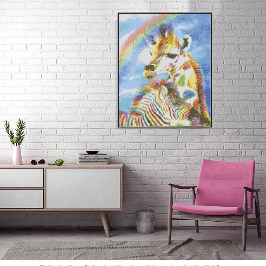 ชุดงานฝีมือ DIY ลายยีราฟ ซีบร้ - Art Craft Zebra บทวิจารณ์และราคา