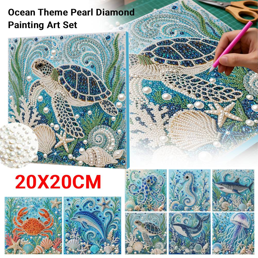 ชุดงานศิลปะ DIY ภาพวาดเพชรไข่ม - Art Craft Jellyfish บทวิจารณ์และราคา