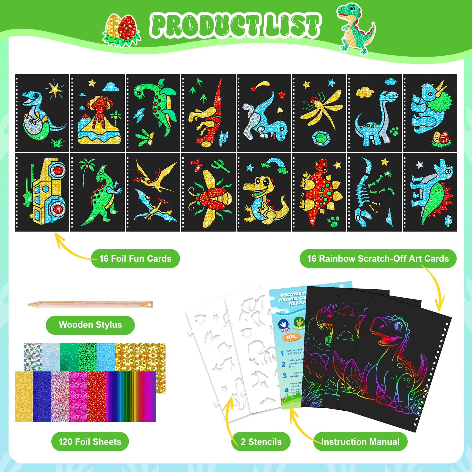 ไดโนเสาร์ Scratch Art Book สํา - Art Craft Books บทวิจารณ์และราคา