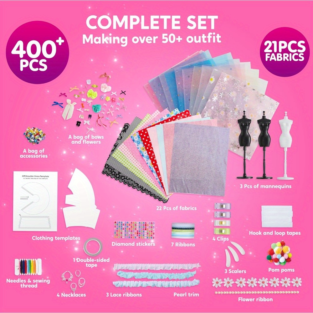 ชุดงานฝีมือแฟชั่น JOYFY 400+ ช - Art Craft Girl บทวิจารณ์และราคา