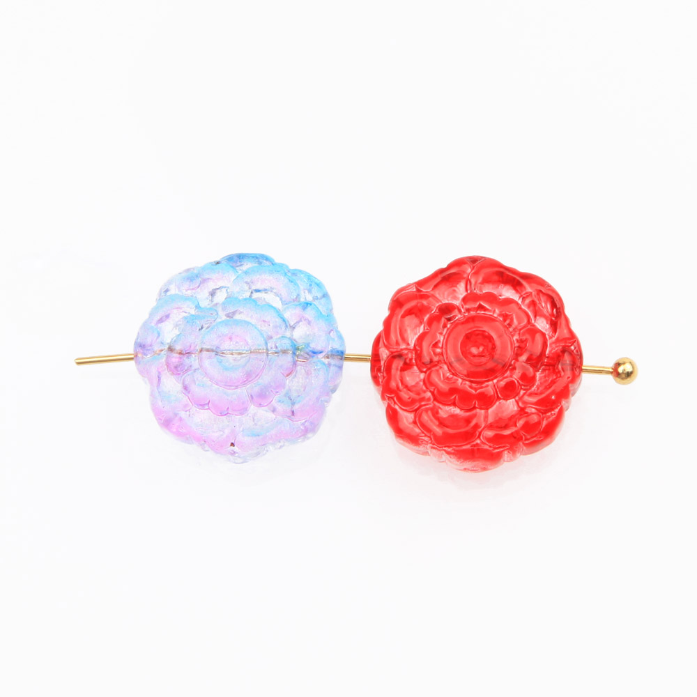 30pcs Rose ดอกไม้ลูกปัดสําหรับ - Art Craft Flower Making บทวิจารณ์และราคา