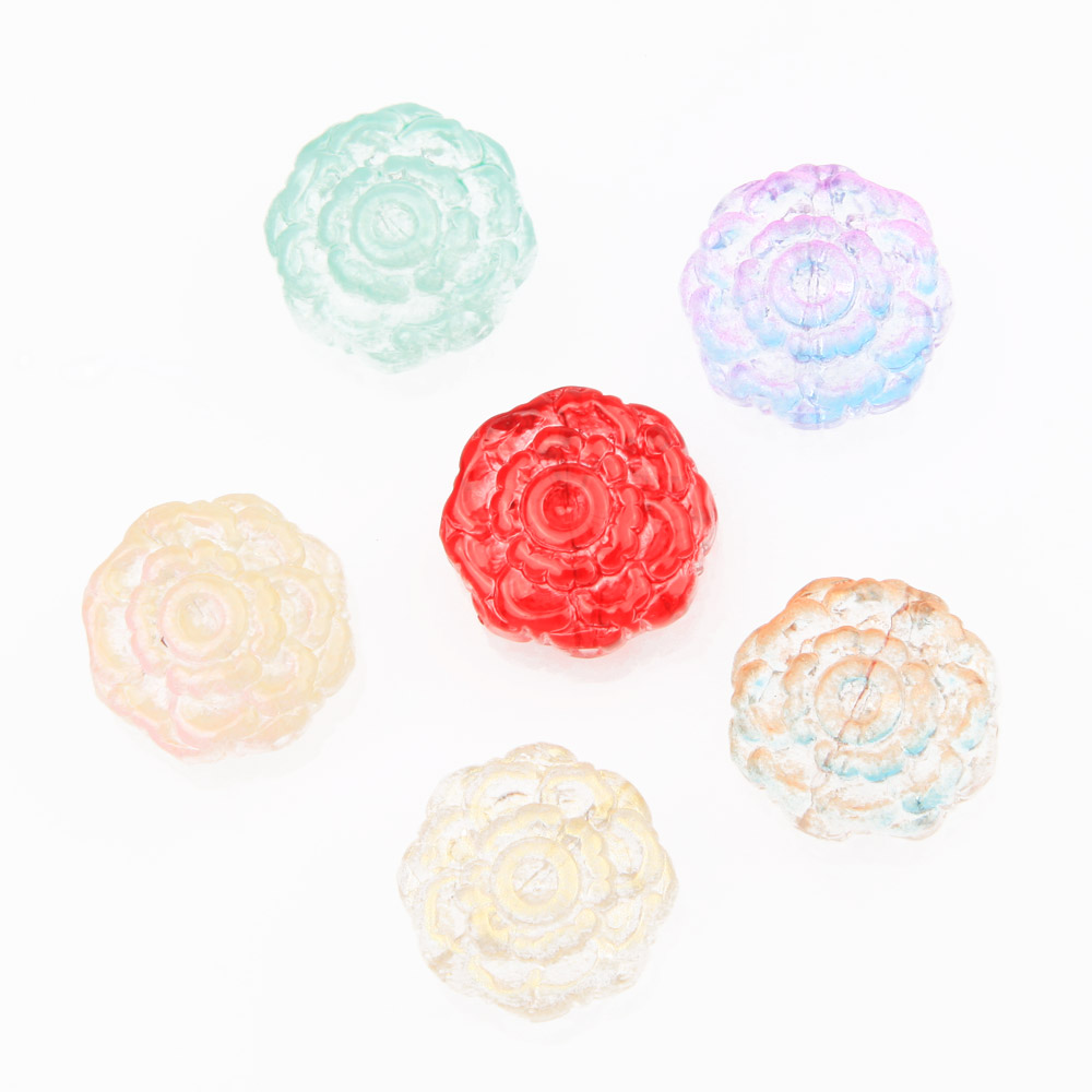 30pcs Rose ดอกไม้ลูกปัดสําหรับ - Art Craft Flower Making บทวิจารณ์และราคา