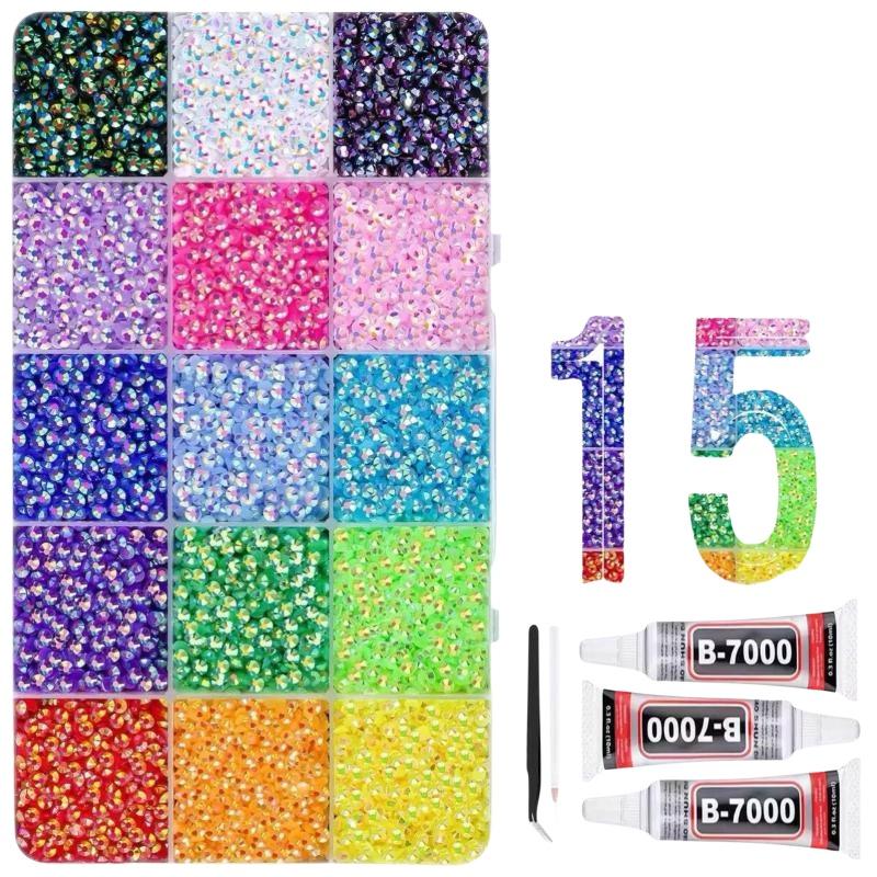 ชุดเรซินเพชรเจลลี่ 15 สี อุปกร - Art Craft Books บทวิจารณ์และราคา