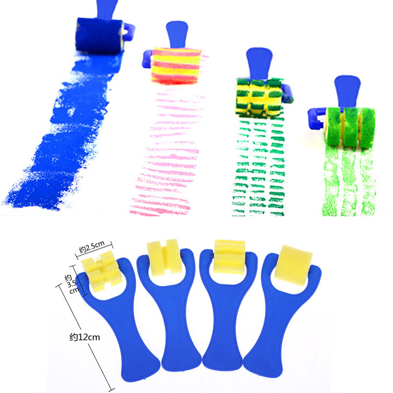 เด็กเด็กวัยหัดเดินฟองน้ําแสตมป - Art Craft For Toddlers บทวิจารณ์และราคา