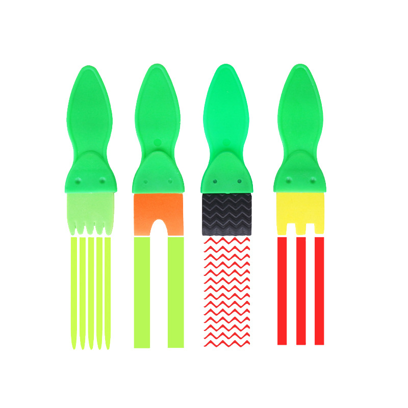 เด็กเด็กวัยหัดเดินฟองน้ําแสตมป - Art Craft For Toddlers บทวิจารณ์และราคา