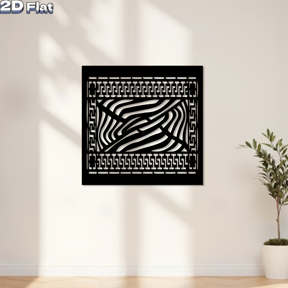 CIFBUY ศิลปะติดผนังโลหะ ลายม้า - Art Craft Zebra บทวิจารณ์และราคา