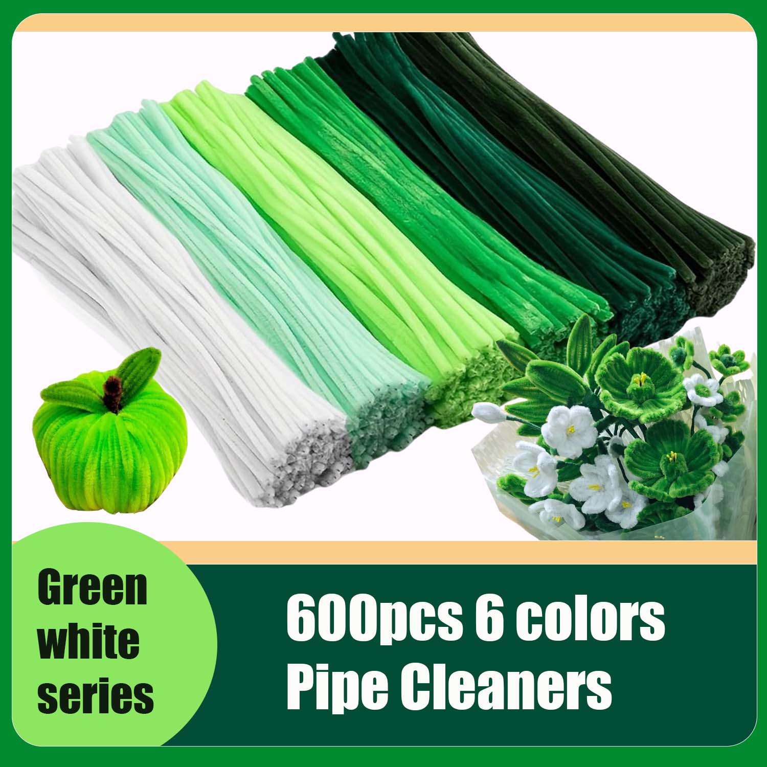 600 ชิ้นหลายสี, ชุดทําดอกไม้,  - Art Craft Flower Making บทวิจารณ์และราคา