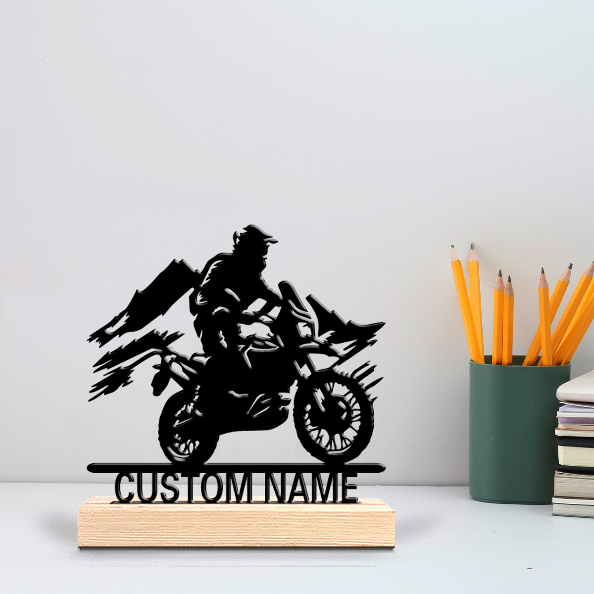 1 ชิ้น รูปปั้นโลหะรูปมอเตอร์ไซ - Art Craft Names บทวิจารณ์และราคา