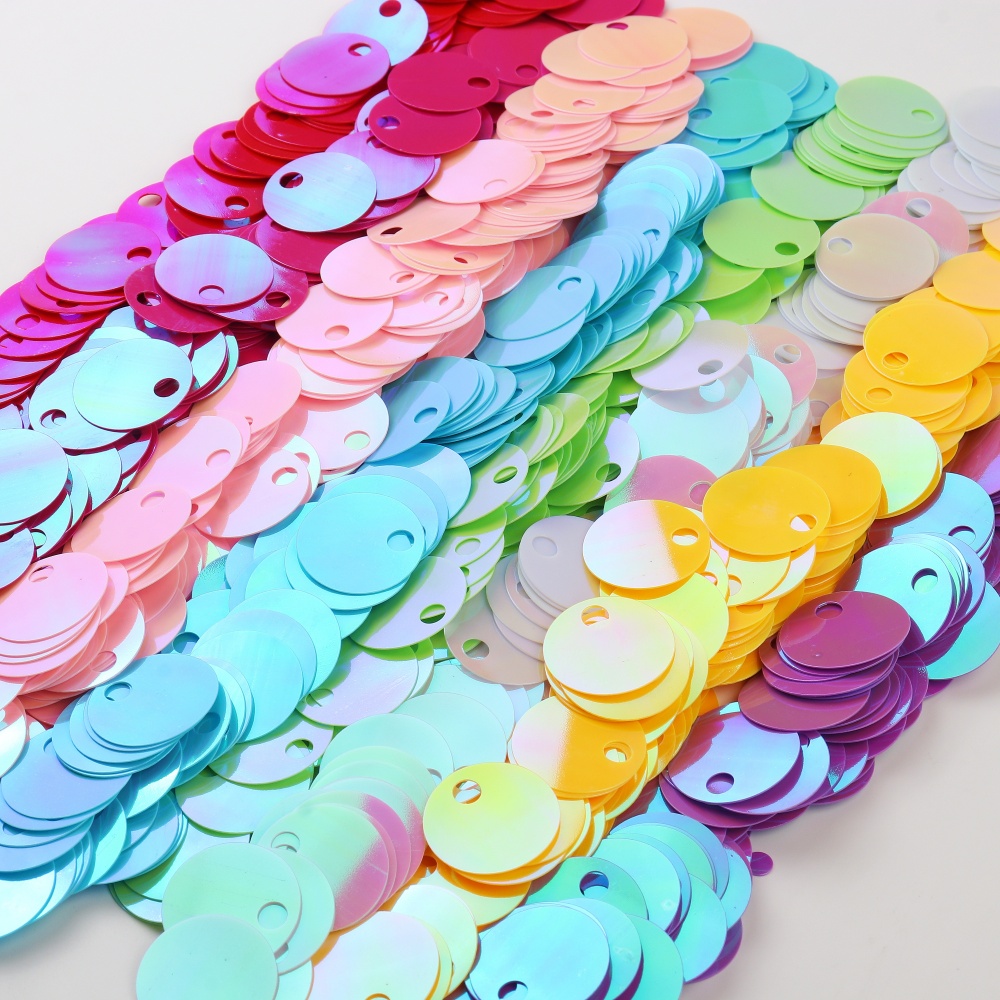 เลื่อมกลมโฮโลแกรมรูใหญ่ 10/20/ - Art Craft Flower Making บทวิจารณ์และราคา