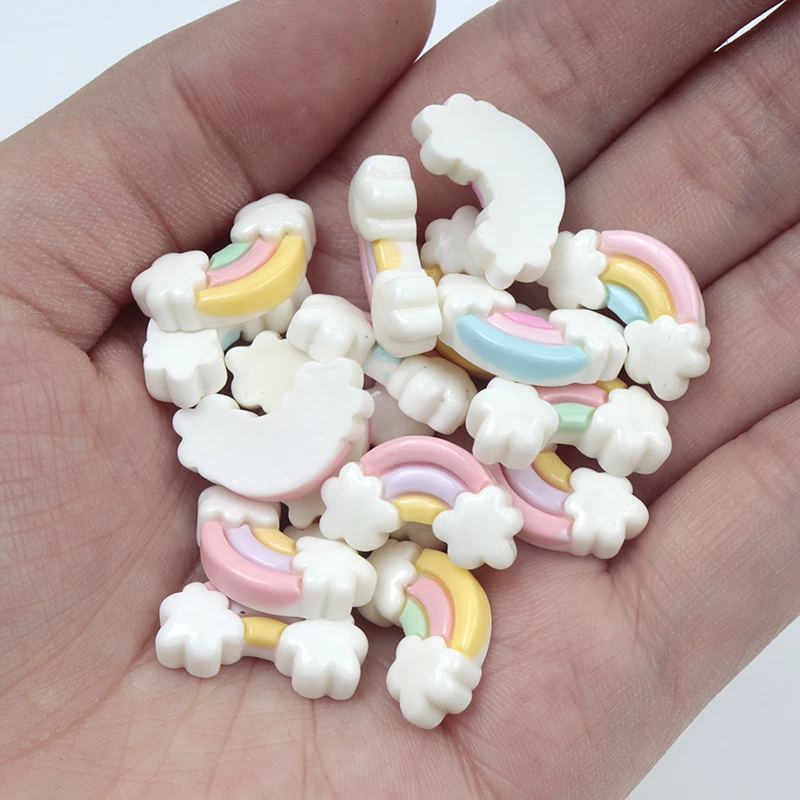 เรซิ่นรูปทรงแบนสีรุ้งขนาดเล็ก  - Art Craft For Toddlers บทวิจารณ์และราคา