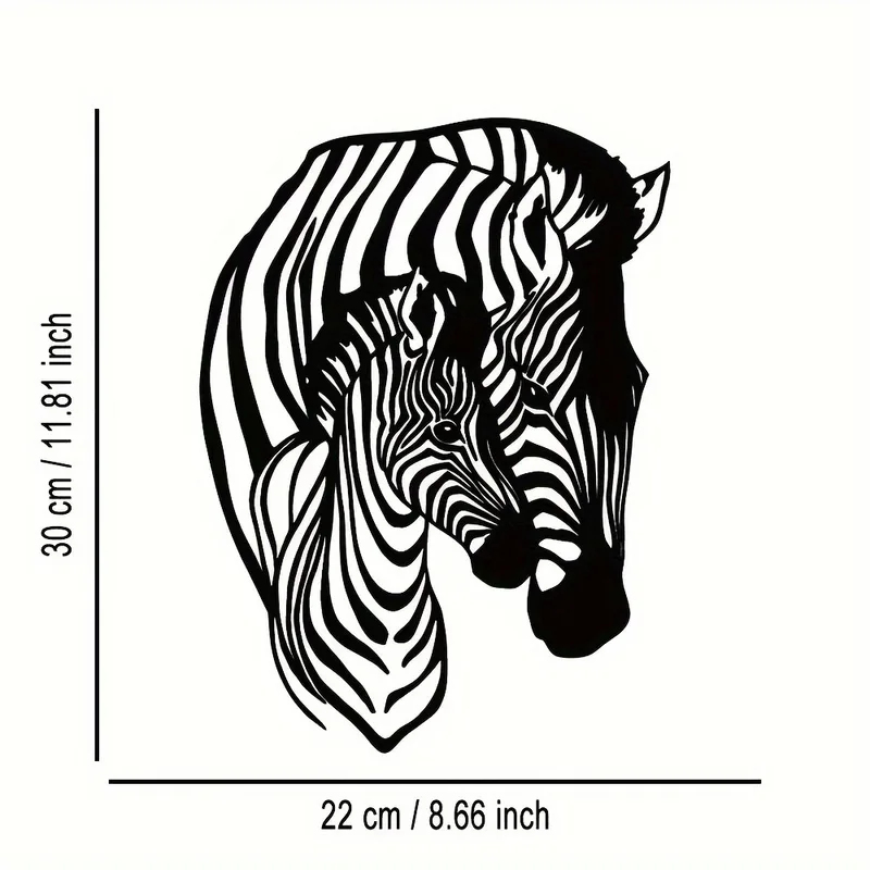 งานศิลปะติดผนังโลหะลายครอบครัว - Art Craft Zebra บทวิจารณ์และราคา