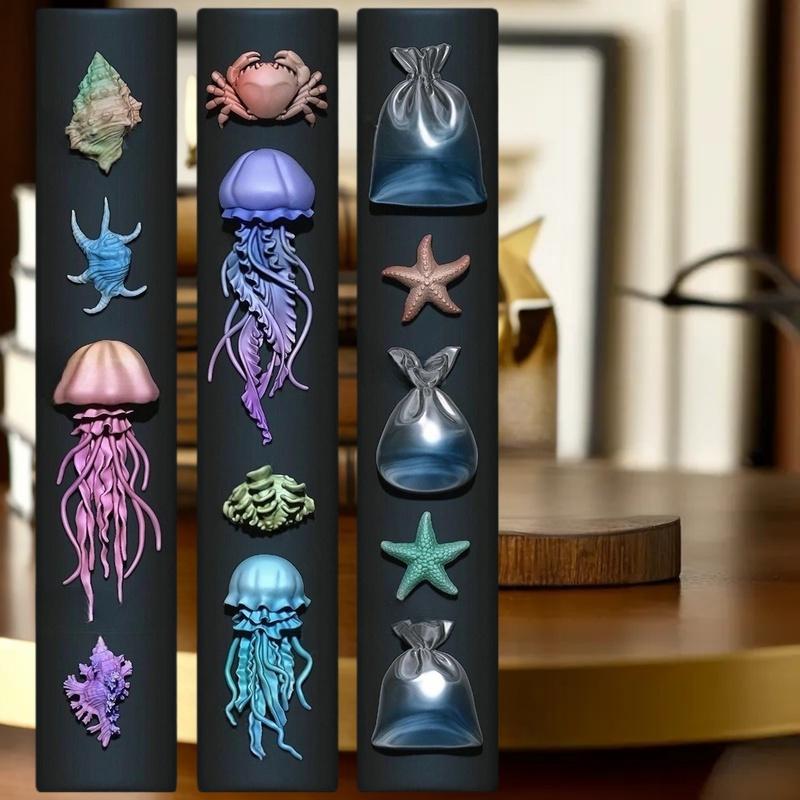 แม่พิมพ์ทำเล็บสำหรับงานศิลปะบน - Art Craft Jellyfish บทวิจารณ์และราคา