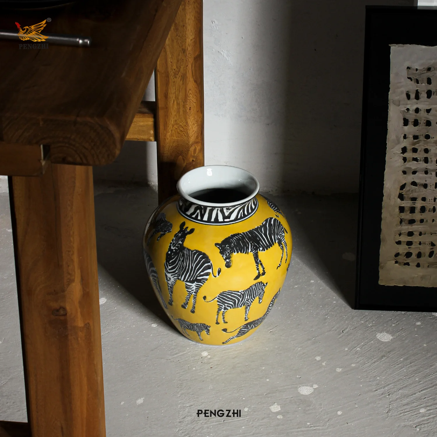 แจกันเซรามิกสร้างสรรค์ลายม้าลา - Art Craft Zebra บทวิจารณ์และราคา