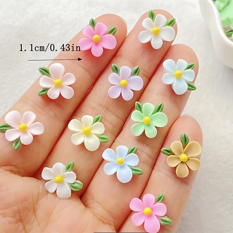 ชาร์มเรซินรูปดอกไม้และใบไม้ขนา - Art Craft Flower Making บทวิจารณ์และราคา