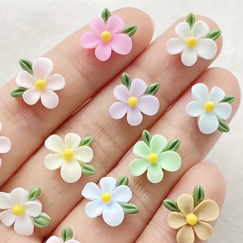 ชาร์มเรซินรูปดอกไม้และใบไม้ขนา - Art Craft Flower Making บทวิจารณ์และราคา