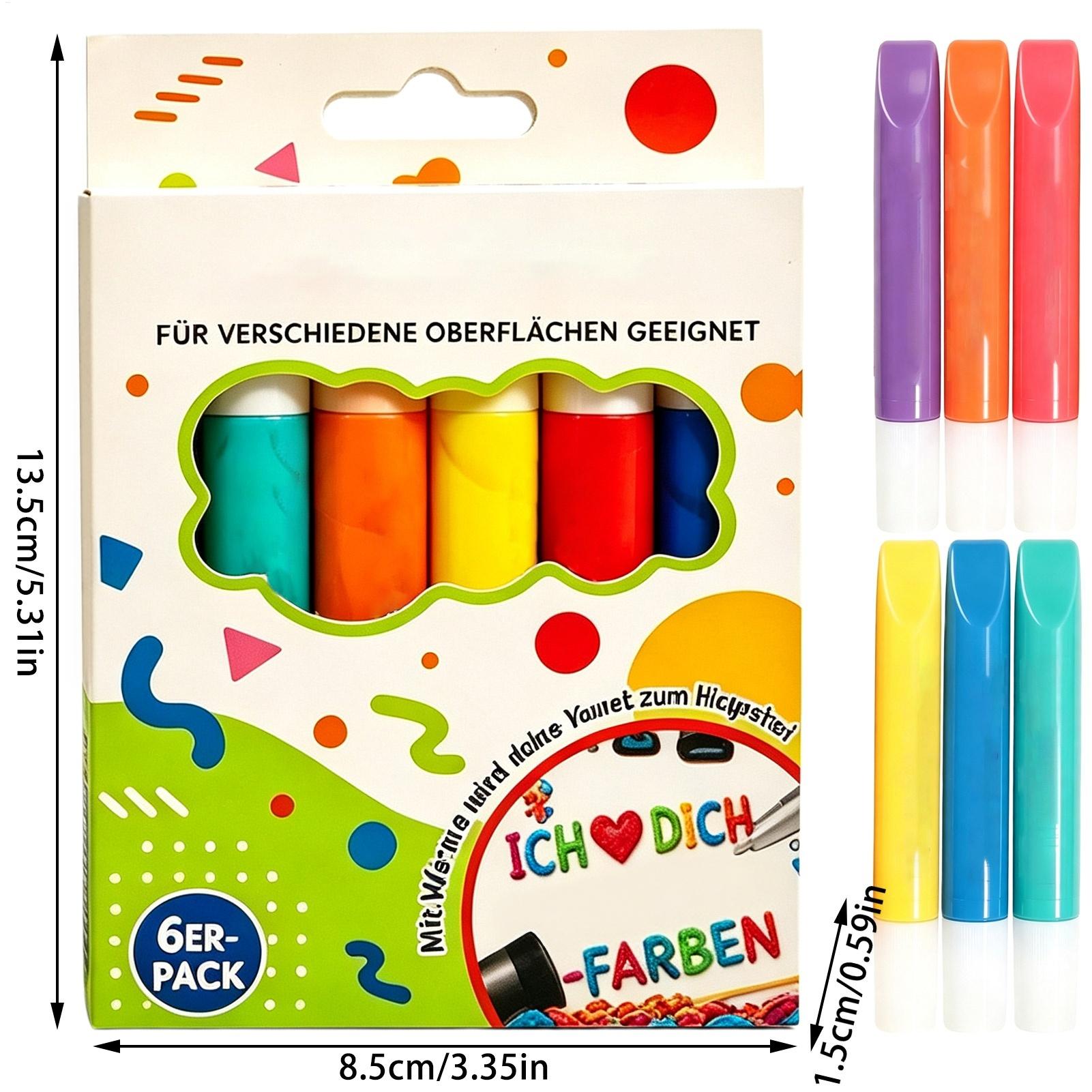 ปากกาบับเบิ้ล 6/12 ชิ้น สำหรับ - Art Craft Holiday บทวิจารณ์และราคา