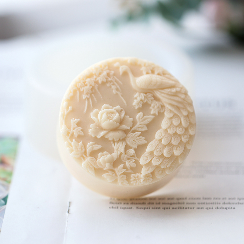 นกยูงดอกไม้รูปแบบซิลิโคนสบู่แม - Art Craft Flower Making บทวิจารณ์และราคา