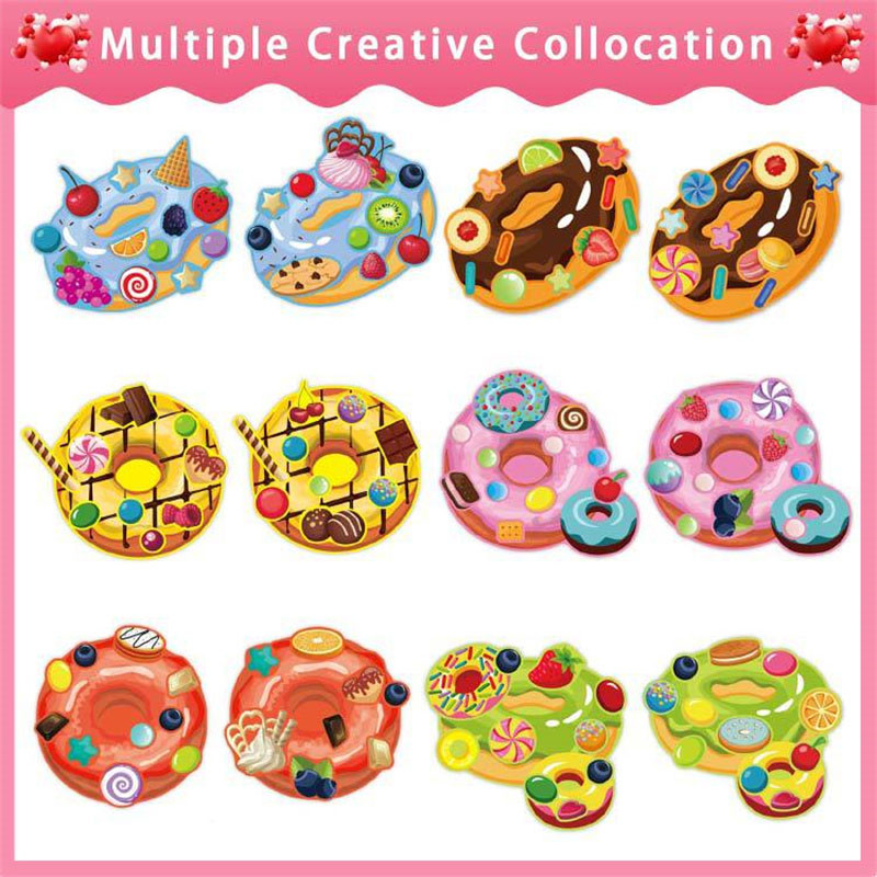 สติกเกอร์โดนัททำหน้าตัวละครสำห - Art Craft For Toddlers บทวิจารณ์และราคา